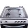 Hoover Gas Cooker FGC6060-S1V Silver 60x60cm