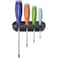 PB Swiss Tools  8243.RB SwissGrip Rainbow screwdriverset, Pozidriv, with holder