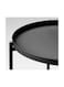 Generic Round Steel Table Black