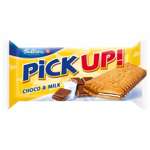 Buy Bahlsen Pick Up Choco And Milk Biscuit - 28 Gm in Egypt