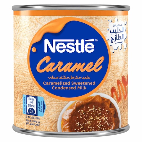 Nestle Sweetened Condensed Milk Caramel Flavour 397g