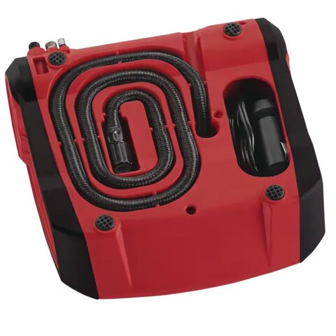 Motomaster Digital Tire Inflator 12V, 150 PSI, Programmable And Auto Shut-Off, Built-In Work light, Suitable For Cars And Bicycle Tires