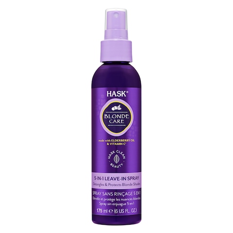 Hask Blonde Care 5-In-1 Leave-In Spray Purple 175ml