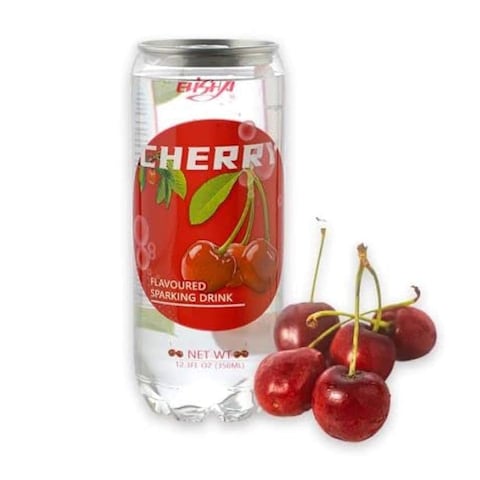 Elisha Sparkling Water Cherry - 350ml