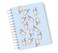 دفتر ملاحظات بغلاف مقوى فرابوتشينو ازرق مع ورق عالي الجودة بحجم ايه 5