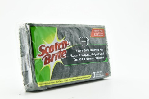 3M Scotch-Brite Classic Scouring Pads 3 Count