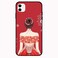 Theodor - Apple iPhone 12 6.1 inch Case Cute Ladyy Flexible Silicone