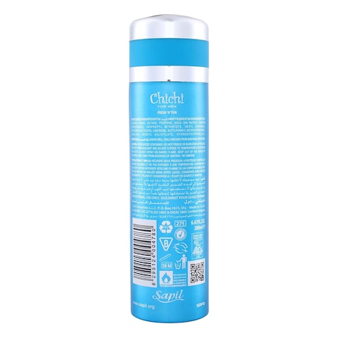 Sapil For Men Deodorant Spray 200ml