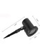 Wtrtr Moving Snowflakes Projector Light, Projection Spotlight