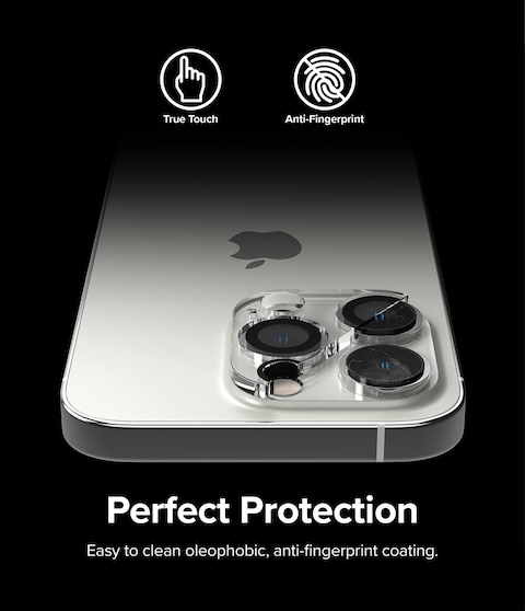 Ringke - Apple iPhone 14 Pro / 14 Pro Max - Invisible Defender Camera Protector Glass - 2 Pack