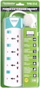 Terminator 4 Way Universal Extension Socket 3M-Tpb 514-3M