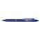 Pilot Frixion Rollerball Clicker Ball Pen Blue 1mm