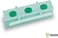 Gaun Bird Feeder with 3 Holes, Durable Portable Useful Bird Feeder, 15 x 8 x 3 cm (Made in Spain)