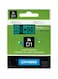 Dymo Labelling Tape 12Mm Green/Black