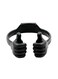 Generic - Silicone Mobile Stand Holder Black