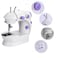 Generic Multifunctional Mini Sewing Machine Home Desktop Portable Sewing Machine With Two Speed Controls White