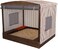 Kidkraft Cabana Sandbox Beige &amp; White Stripes, Beige Stripe, 00504, Cabana Sandbox - 48.3 X 57 X 50.9