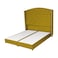 In House Maldives Velvet Bed Frame - King - 200x180 cm - Gold