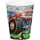 Creative Converting Monster Truck Rally Hot and Cold Cup 8-Pieces- 266 ml Capacity