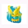 Blue Lagoon Kids Swim Vest Safe and Stylish for Ages 3-5 Years 41cm x 30 cm