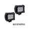 2 Pieces 36W 4 Inches LED Work Light For Off-road Roof Light Bar, 5500Lm Lumens with IP67 Waterproof Resistance
