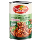 Buy California Garden Canned Fava Beans Saudi Koshna Recipe 450g in UAE