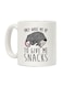 muGGyz Strengthening My Core Printed Coffee Mug White