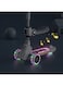 Generic Adjustable Flashing Wheels Extra Wide Deck Great Kids Scooter With Foldable Seat
