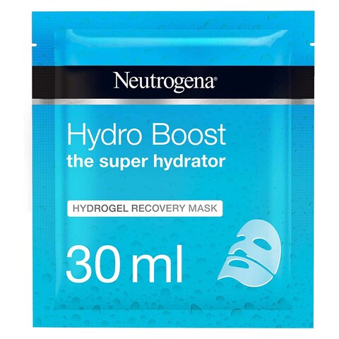 Neutrogena Face Mask Sheet - The Super Hydrator - Hydro Boost Hydrogel Recovery - 1 Sheet Mask