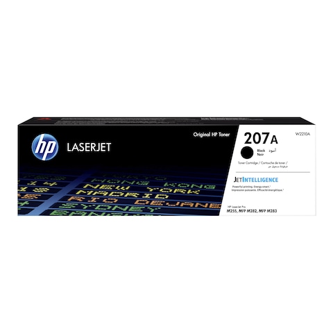 HP 207A Black Original Laserjet Toner Cartridge  W2210A