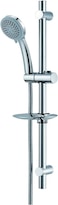 Milano Glory Sliding Bar Shower Kit With 3 Flow Message Set