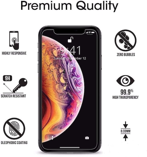 Wafi iPhone 11 Pro Screen Protector Tempered Glass