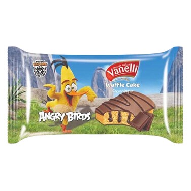 Vanelli Angry Bird Choacolate Waffle Cake  40g
