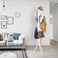 Aiwanto Metal Clothes and Coat Rack Free Standing Rack For Clothes Garments Rack (White)