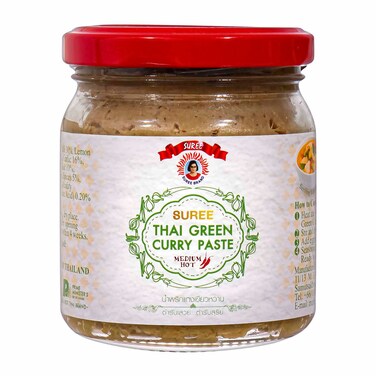 Buy SUREE GREEN CURRY PASTE 220G Online | Carrefour Egypt