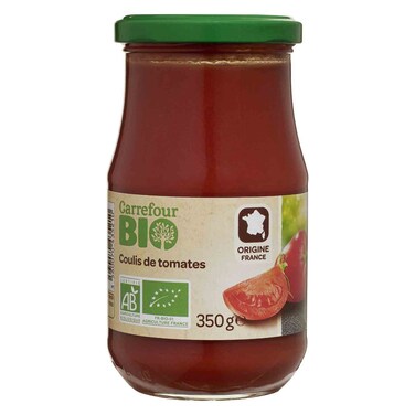Carrefour Bio Tomato Puree 350GR