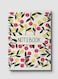 Lowha Spiral Notebook With 60 Sheets And Hard Paper Covers With Berries Design, For Jotting Notes And Reminders, For Work, University, School