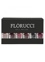 Buy A set of 6 Ultra Shine Nail Polishes With A Formula That lasts For 7 Days From Flortie in Saudi Arabia