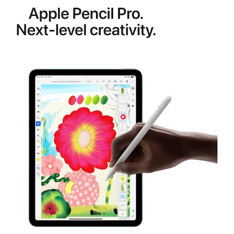 Apple iPad Air 11 Tablet, 128GB, Blue, 8GB RAM, 11-Inch, 12 MP Camera, Liquid Retina Display, Wi-Fi and 5G
