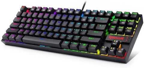 Redragon K552-RGB KUMARA RGB LED Backlit Mechanical Gaming Keyboard (Black)