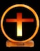 Geohoney Himalayan Salt Lamp - Holy Cross Sign
