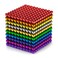 1500 Bucky Ball Magnetic Ball Puzzle For Kids multicolor