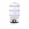 Black + Decker Food Steamer 3 Tiers 10 Liter 775 Watt - White - HS6000
