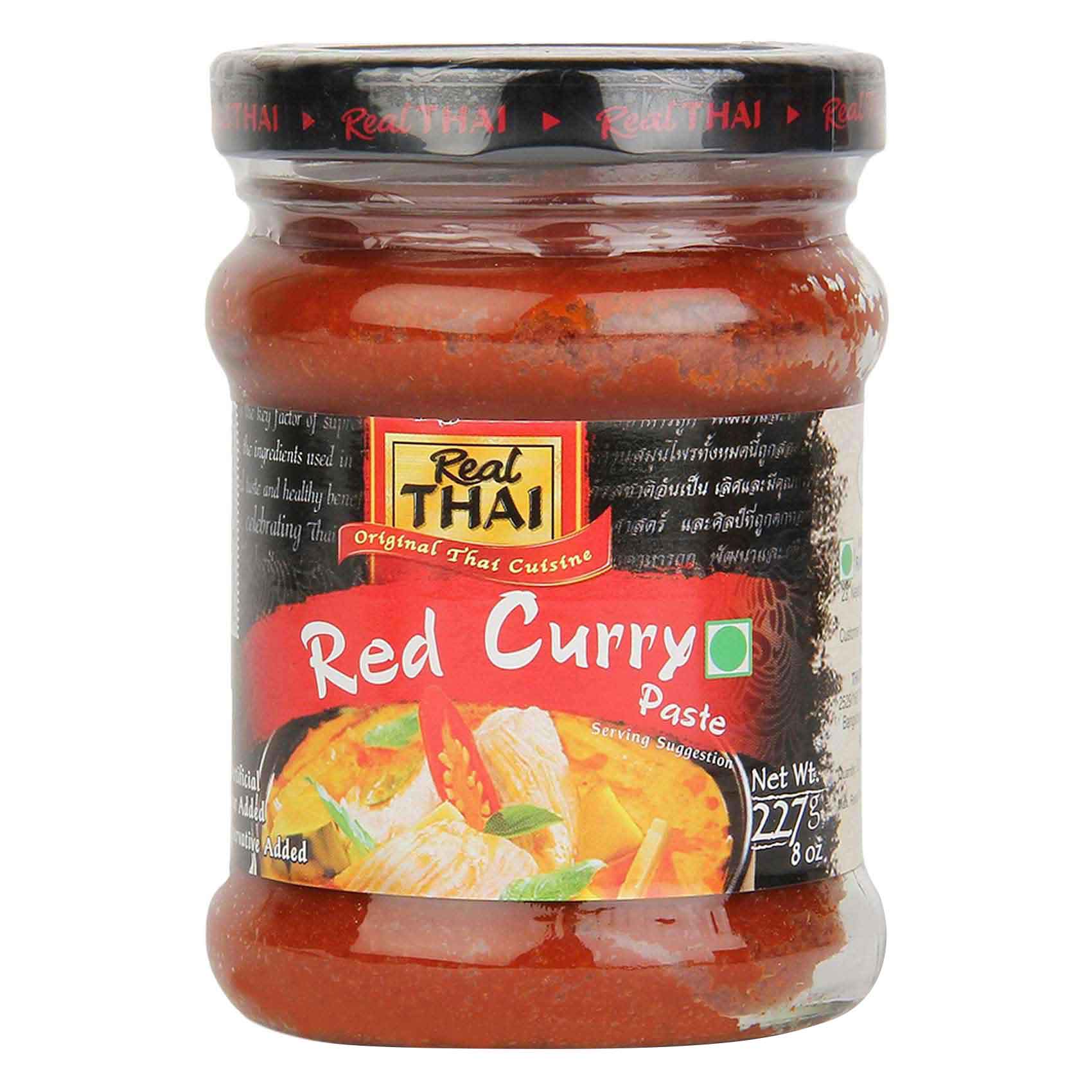 Real Thai Red Curry Paste 227g