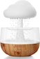 Fitto Snuggling Cloud Rain Diffuser, Snuggle Cloud, Raindrop Humidifier, Mushroom Waterfall Lamp, Anxiety Stress Relief, Mushroom Lamp, Improves Sleep Focus, Relaxing Sound