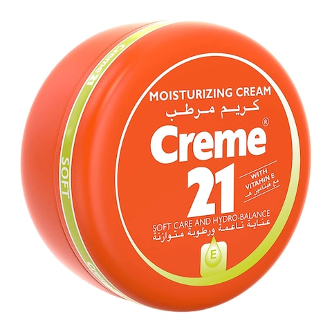 Buy Creme 21 Moisturizing Cream Soft Care And Hydro Balance 250ml in Saudi Arabia