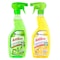 Carrefour Lemon Kitchen Disinfectant Cleaner 500ml + Green Apple Bathroom Disinfectant Cleaner 500ml