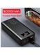 Ansty Portable 50000mAh LED Light Power Bank With Rechargeable Battery &amp; USB Back Up Power With 3 Pin Cables