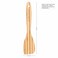 High Quality Premium Bamboo Curved Spatula-30 cm