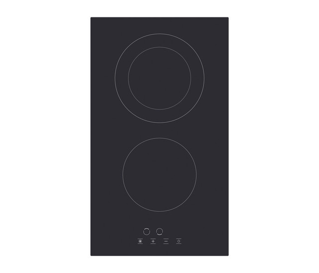 Nobel Ceramic Hobs Black 30cm Vitro Ceramic Hob 2 High Light NBI3020V